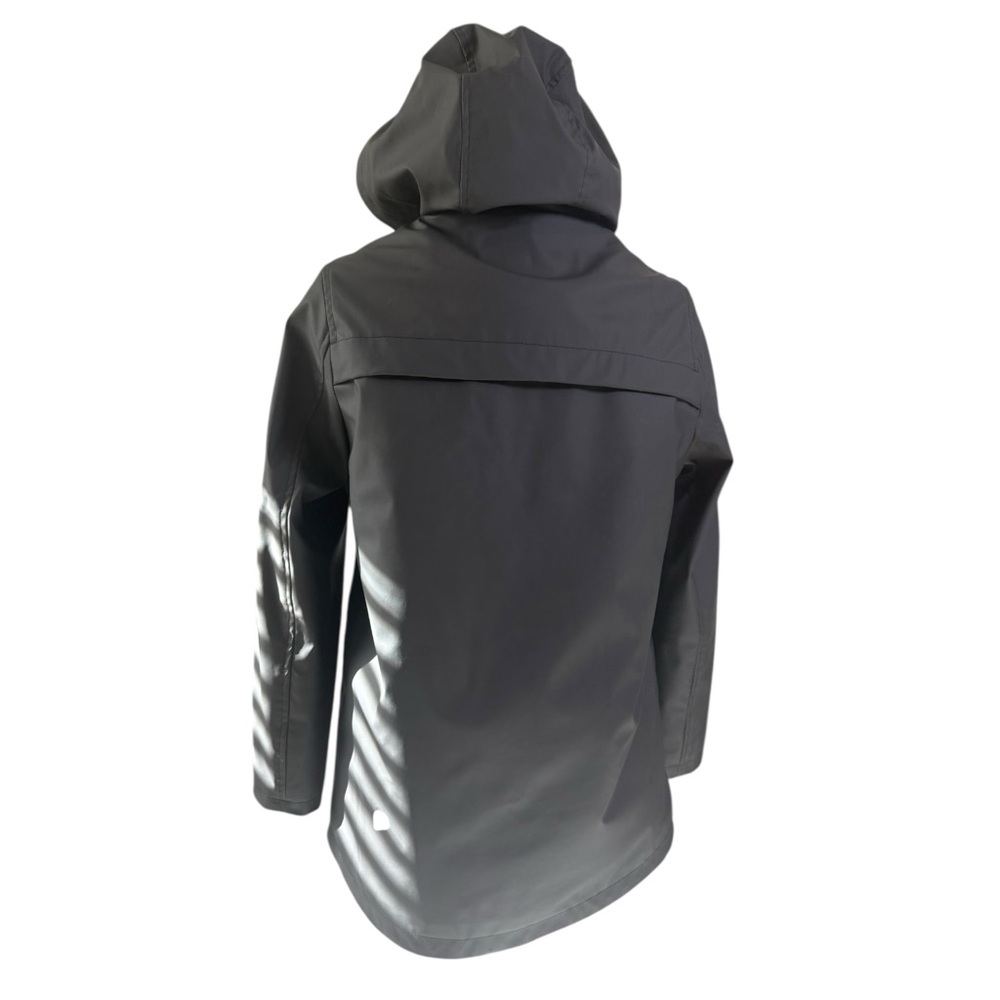 Zara Kids Black Raincoat with Hood Sherpa lined - Picture 3 of 5